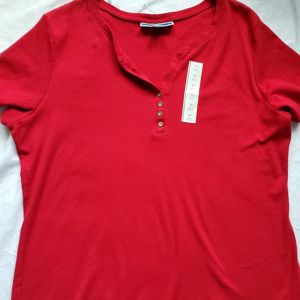 Karen Scott tee shirt sz XL NWT